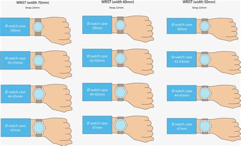 breitling watch wrist width